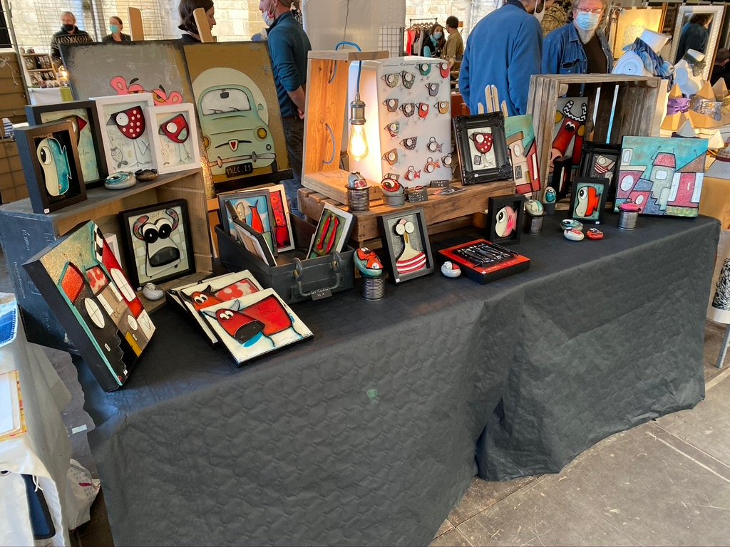 Souvenir d’un marché artisanal à Quimper