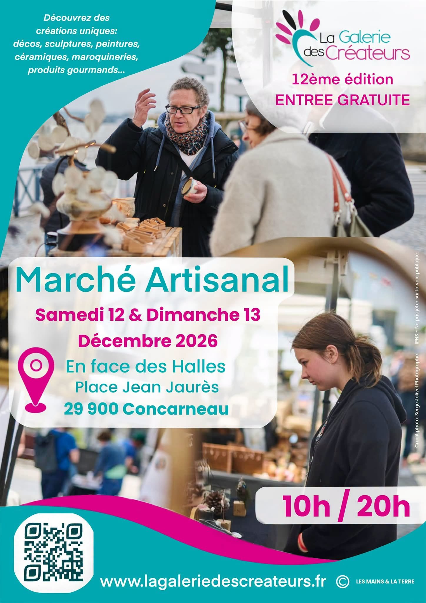Les candidatures sont ouvertes pour notre marché de Noël à Concarneau !